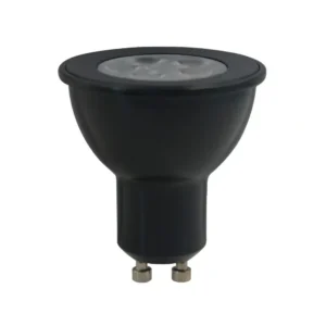 Bombillo GU10 borde negro 5w