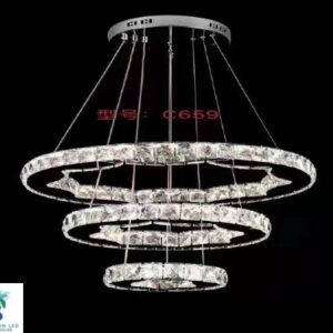Lampara decorativa cristal